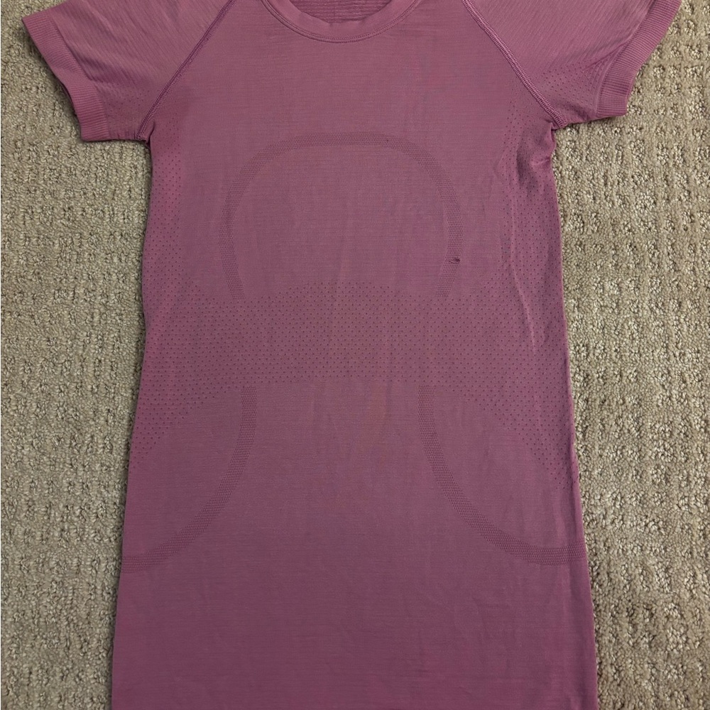 Women's Purple Short Sleeve Top